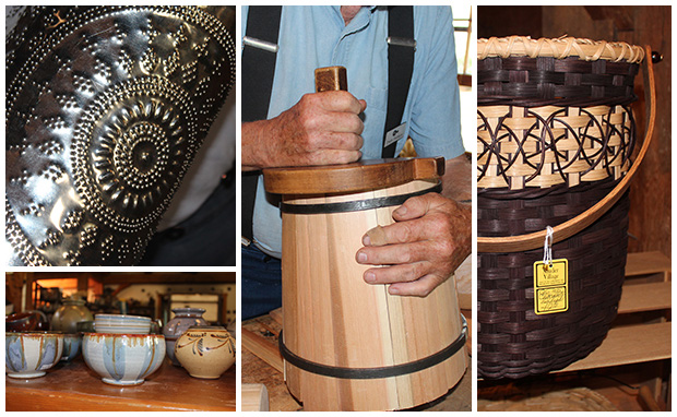 Historic crafts made at Sauder Village