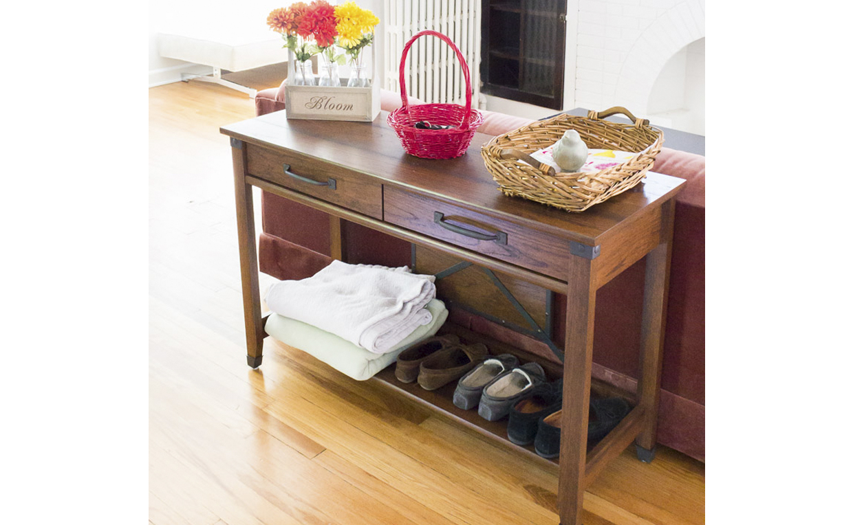 Carson Forge Sofa Table nontraditional desk