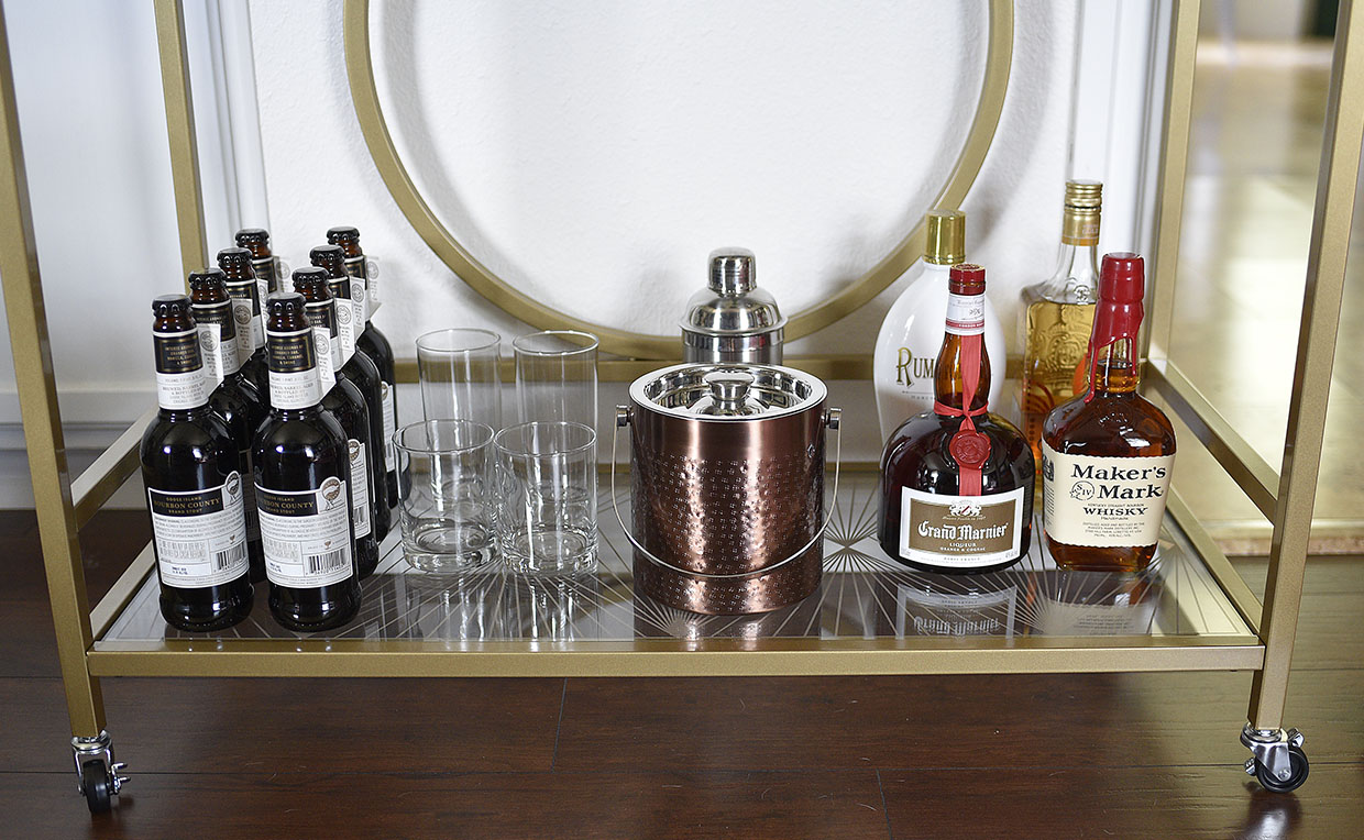 International Lux Bar Cart