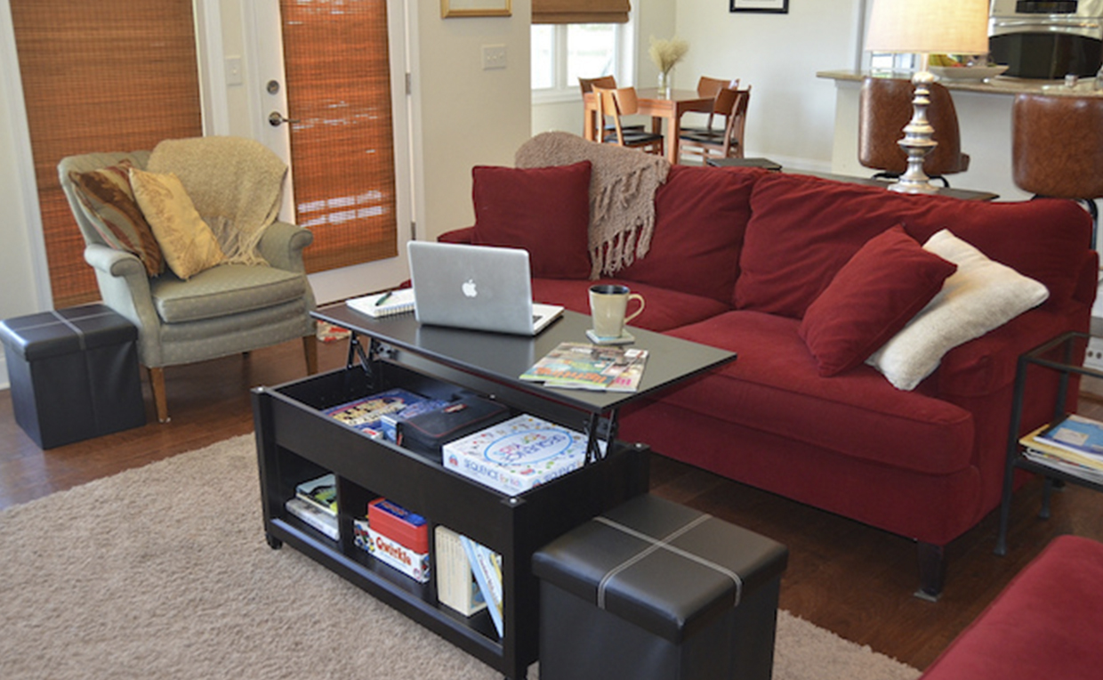 Edge-Water Lift-top Coffee Table