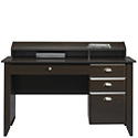 Single Pedestal Desk with Organizer Hutch 409733