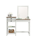 White Bedroom Vanity with Mirror 424911