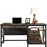 Industrial Computer Desk with Storage 427851