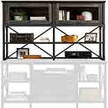 Industrial Hutch for Credenza or L-Desk 427852