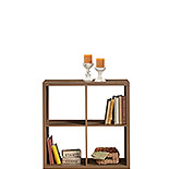 4-Cube Organizer Storage Bookcase Rural Pine 431399