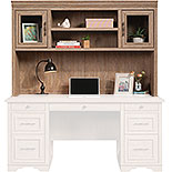 Desktop Hutch in Brushed Oak 431434