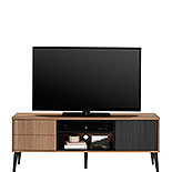 Modern TV Credenza in Serene Walnut 431600