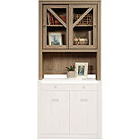 Library/Desktop Hutch with Sliding Doors 432889