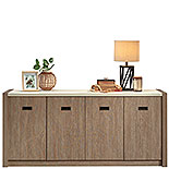 Office Storage Credenza in Brushed Oak 432894