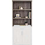 2-Shelf Library Hutch in Pebble Pine 433680