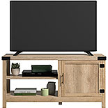 TV Stand with Door & Shelves in Orchard Oak 433726