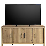 TV Credenza with Doors in Timber Oak 436795