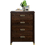 Modern 4-Drawer Bedroom Chest in Cherry 437309