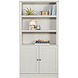 5-Shelf Bookcase with Doors in Laurel Oak 437334