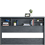 Full/Queen Bookcase Headboard in Denim Oak 443029