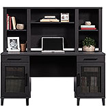 Double Pedestal Desk & Hutch Bundled Set 443704