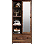 Wardrobe Cabinet in Grand Walnut 444369