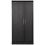 2-Door Storage Cabinet in Raven Oak 446898